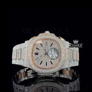 VVS Clarity Moissanite Patek Philippe Watch