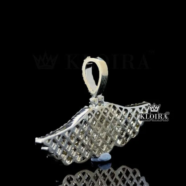 Wings of Triumph Pendant Closeup Back