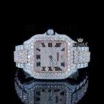 Womens Moissanite Cartier Watch